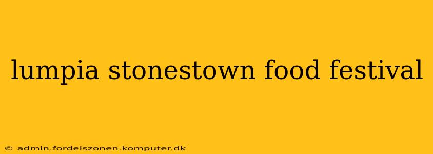 lumpia stonestown food festival