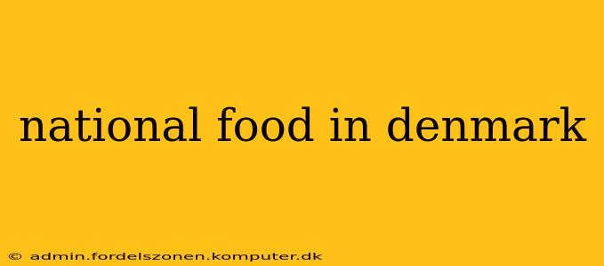 national food in denmark