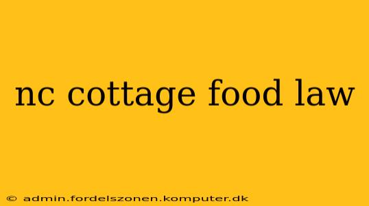 nc cottage food law
