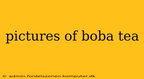pictures of boba tea