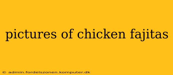 pictures of chicken fajitas