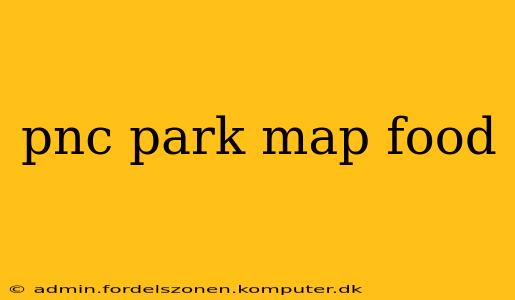 pnc park map food