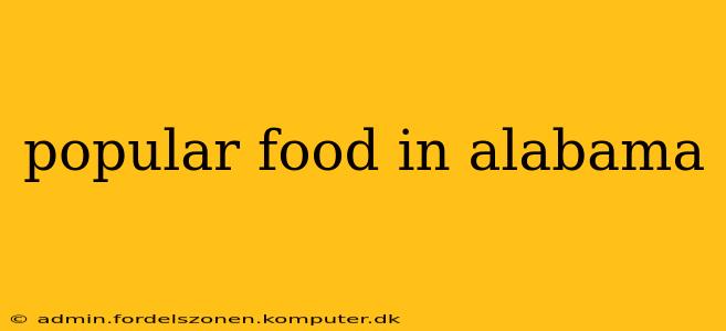 popular food in alabama
