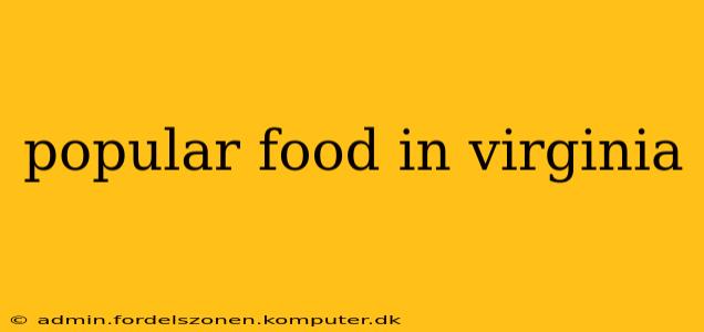 popular food in virginia