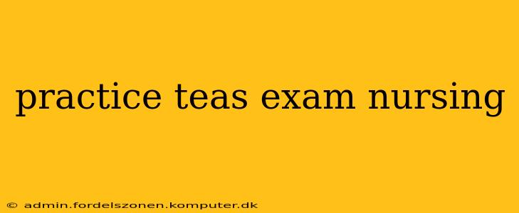 practice teas exam nursing