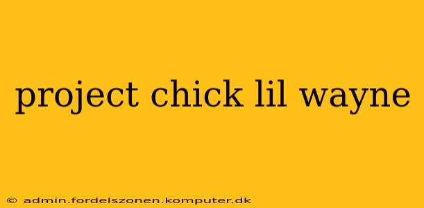 project chick lil wayne