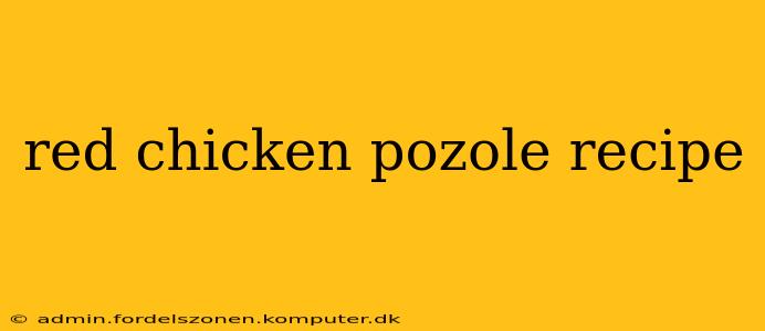 red chicken pozole recipe