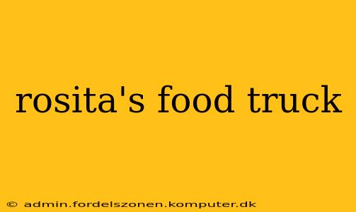 rosita's food truck