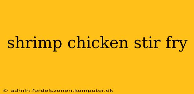 shrimp chicken stir fry