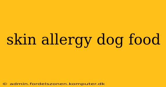 skin allergy dog food
