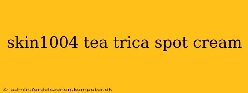 skin1004 tea trica spot cream