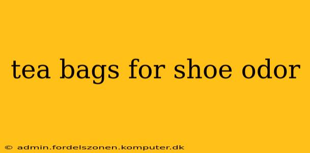 tea bags for shoe odor