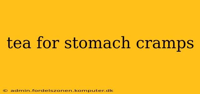 tea for stomach cramps