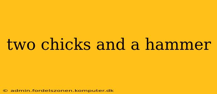 two chicks and a hammer