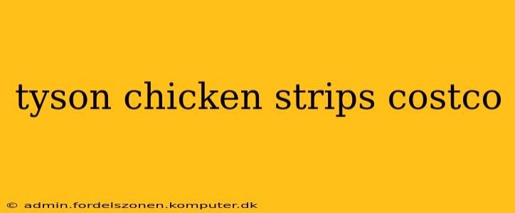 tyson chicken strips costco