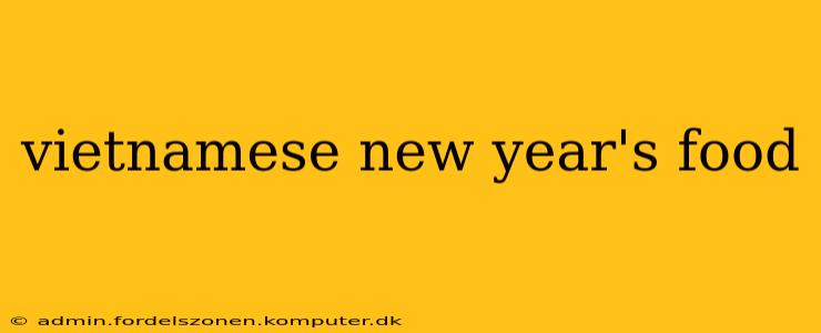vietnamese new year's food