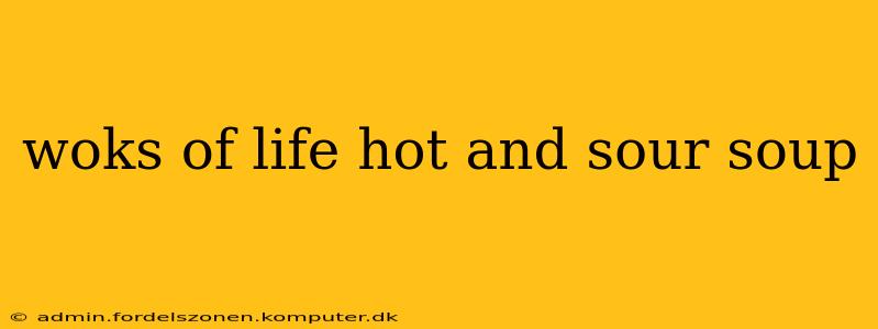 woks of life hot and sour soup