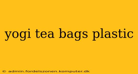 yogi tea bags plastic